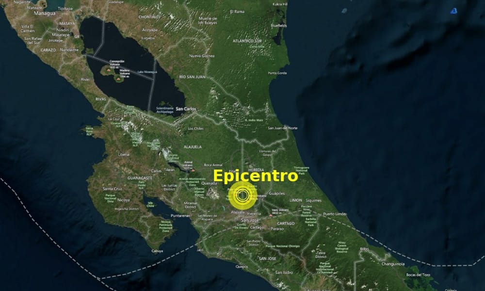 Earthquake in Costa Rica