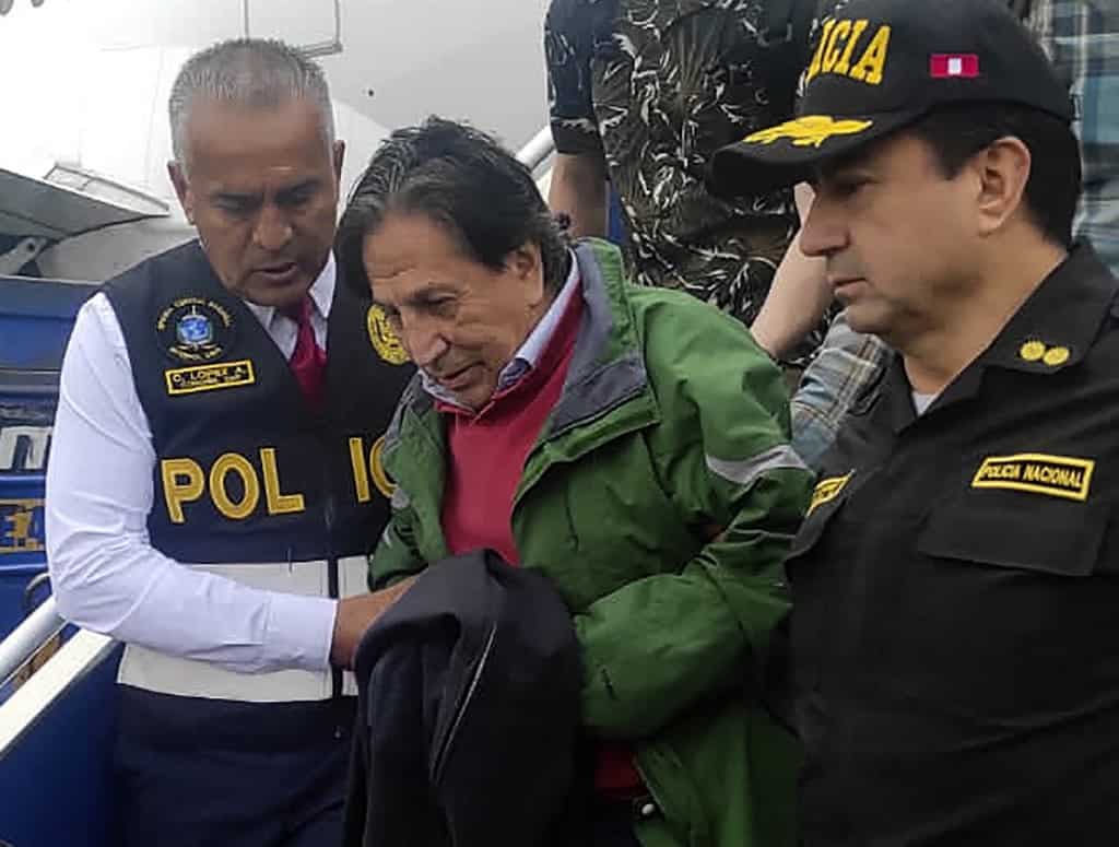 Ex Peru President Toledo Arrested