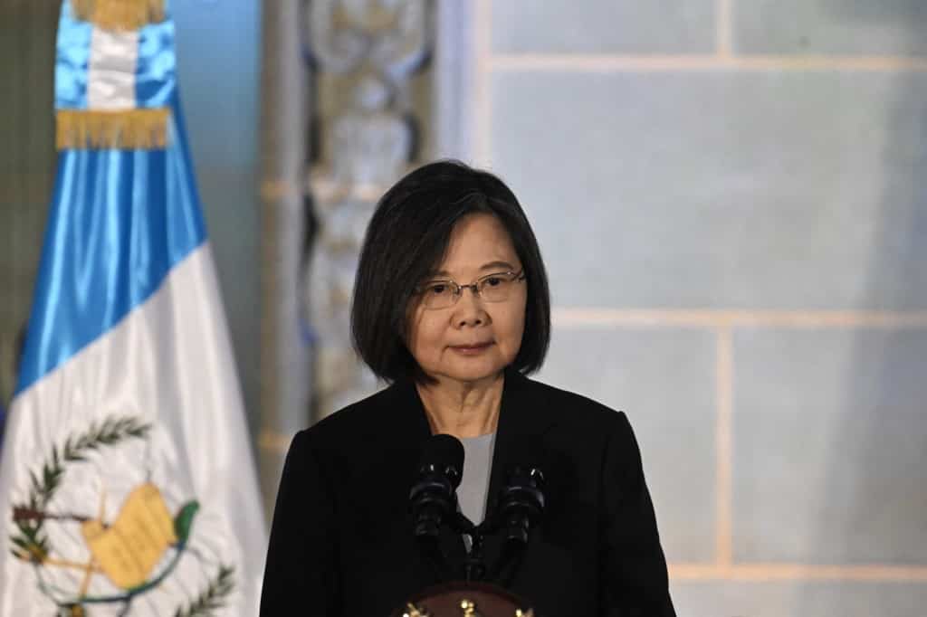 Taiwan's President Tsai Ing-wen in Guatemala