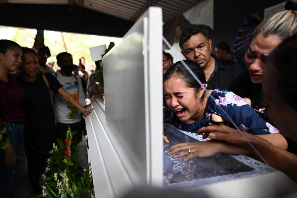 Funeral of El Salvador Stampede Victim