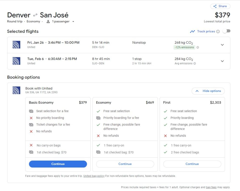 Costa Rica Airfare Deal - Denver to San Jose