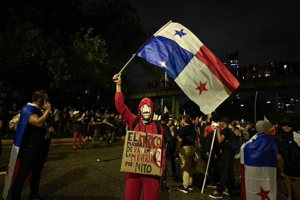 Panama Mining Protest