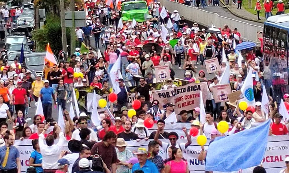 March in Costa Rica