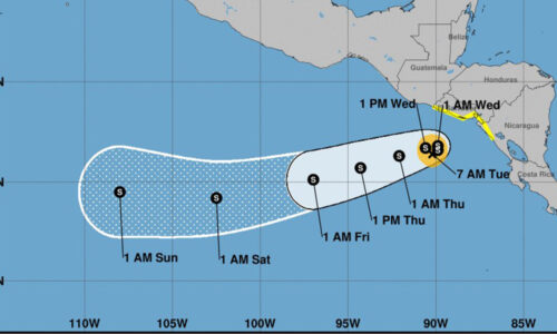 Costa Rica On Alert As Tropical Storm Pilar Advances