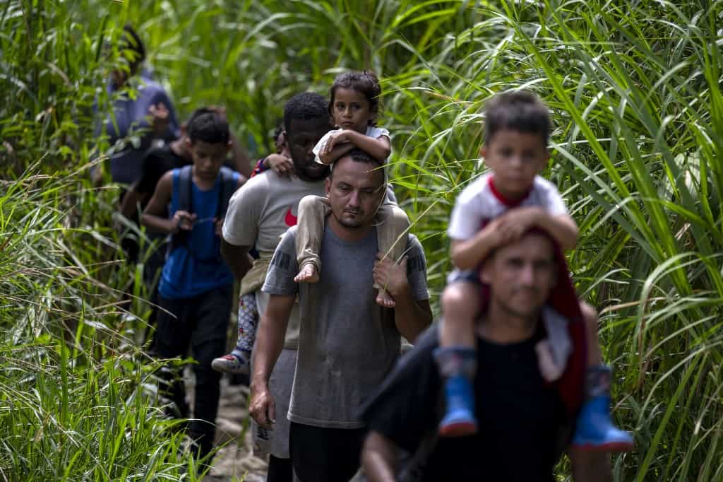 Panama Jungle Children Migrants