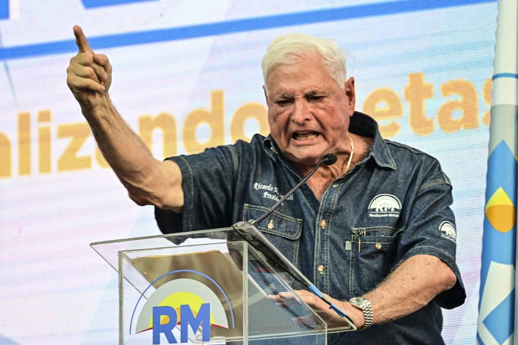 Former Panamanian president and presidential candidate Ricardo Martinelli