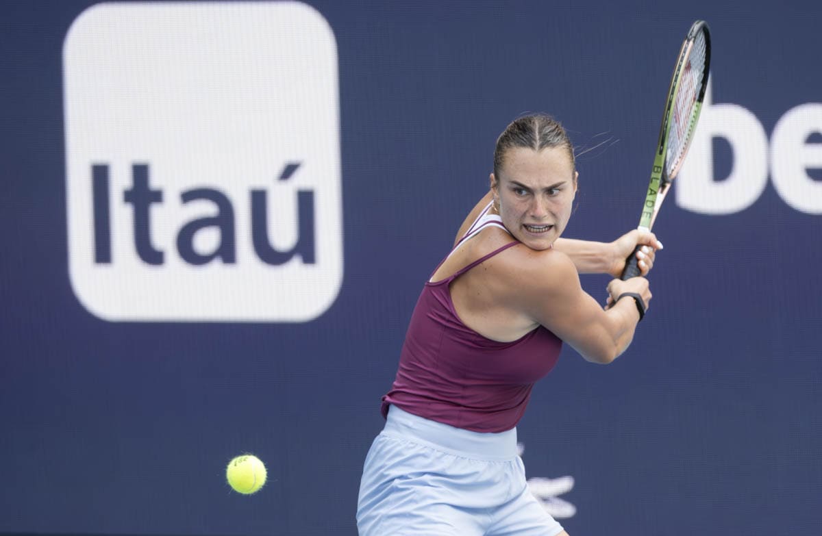 Tennis star Aryna Sabalenka