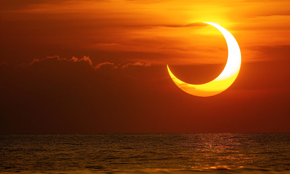 Costa Rica Partial Solar Eclipse