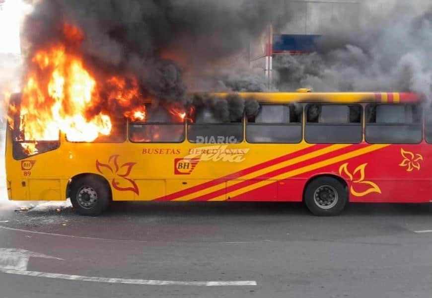 Costa Rica Bus Fire