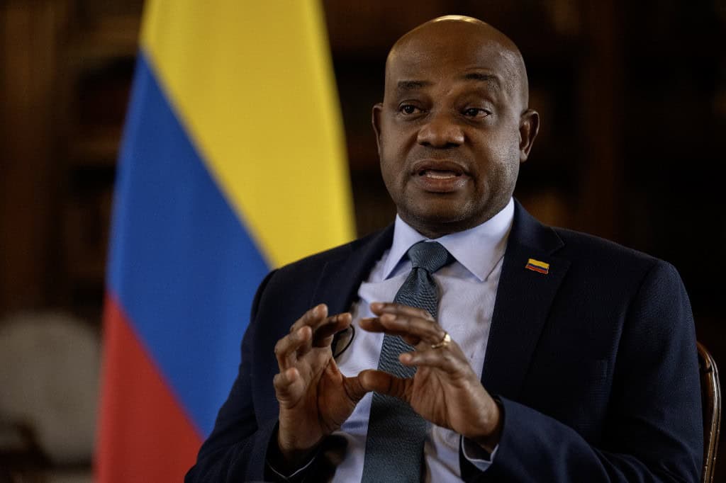Colombia's Foreign Minister Luis Gilberto Murillo