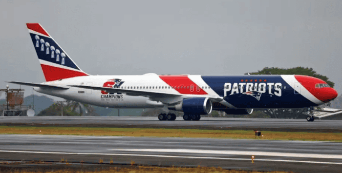Patriots Plane in Costa Rica