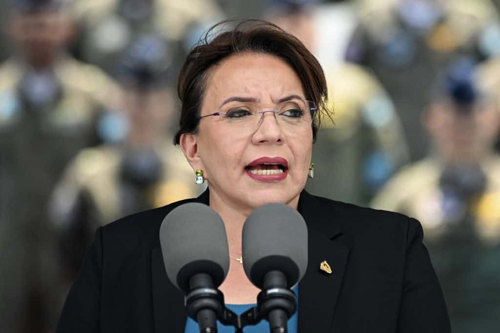 Honduran President Xiomara Castro