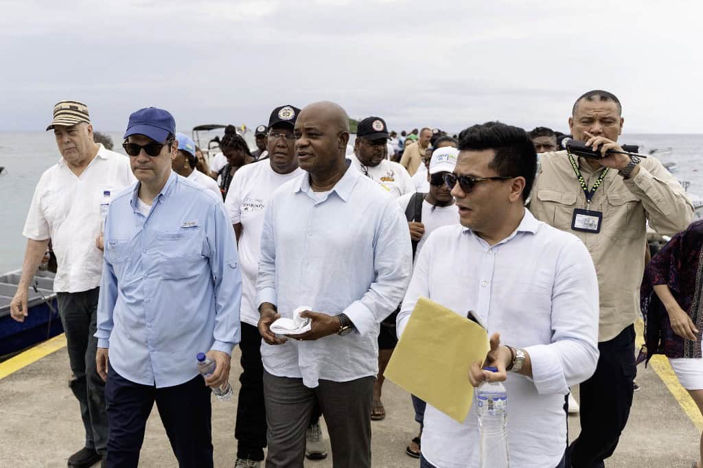 Panama Colombia meeting at the Darien Gap