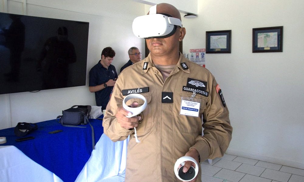 Fecop Virtual Reality for Illegal Fishing in Costa Rica