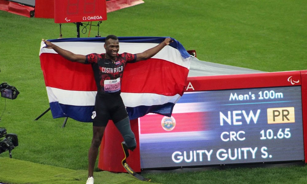 Costa Rica Paralympics winner Sherman Guity