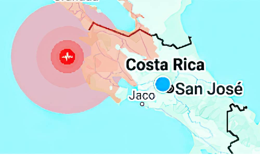 Earthquake in Costa Rica