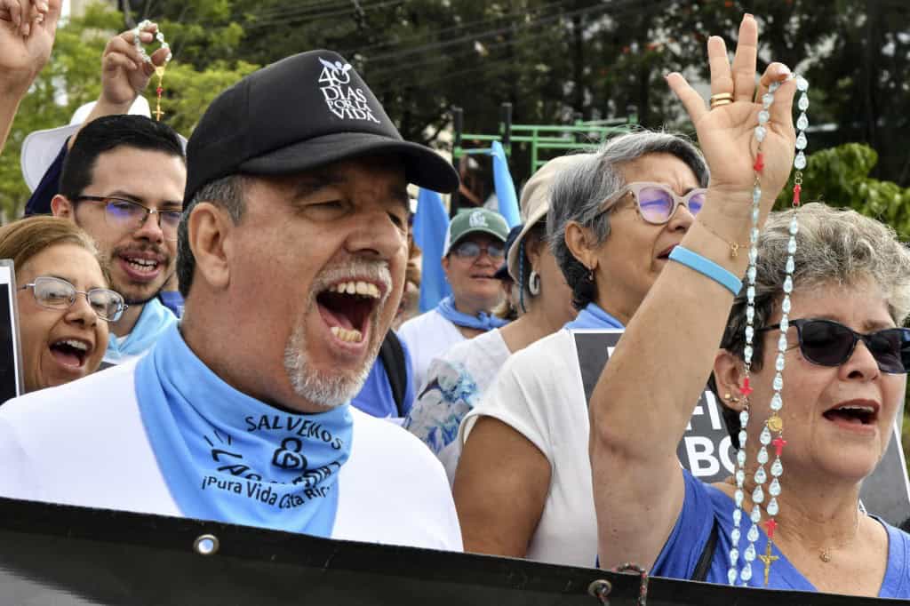 Costa Rica Abortion Protest