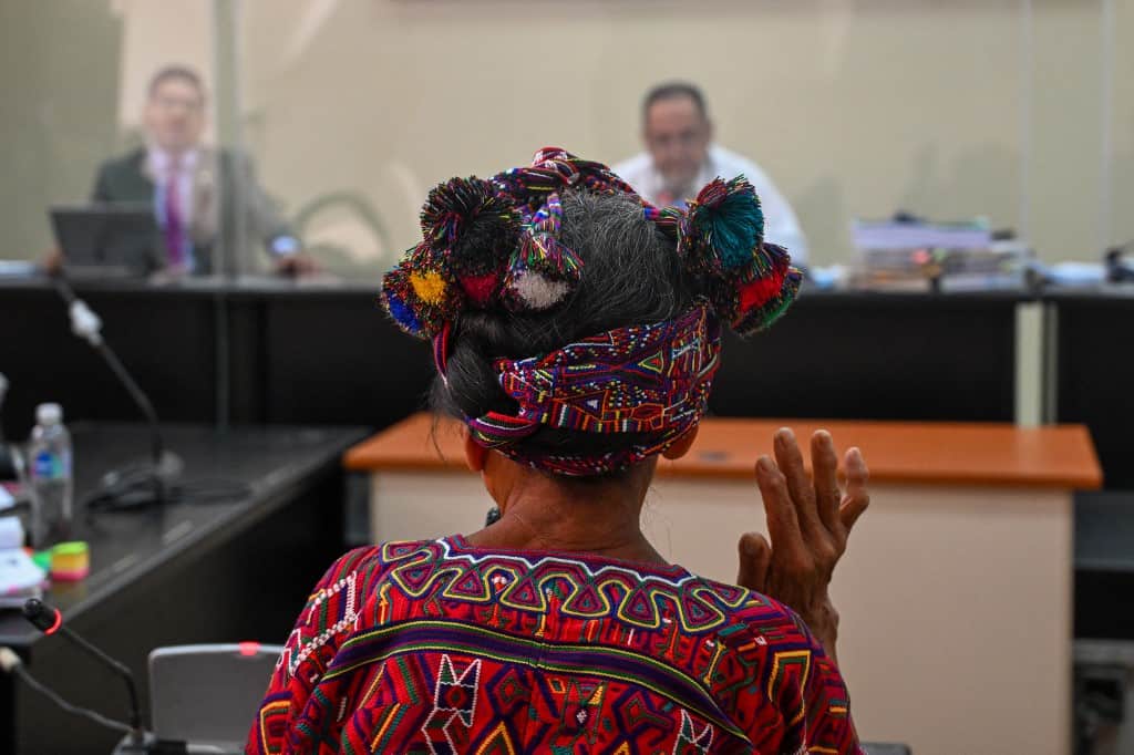 Survivor of the Guatemalan civil war,