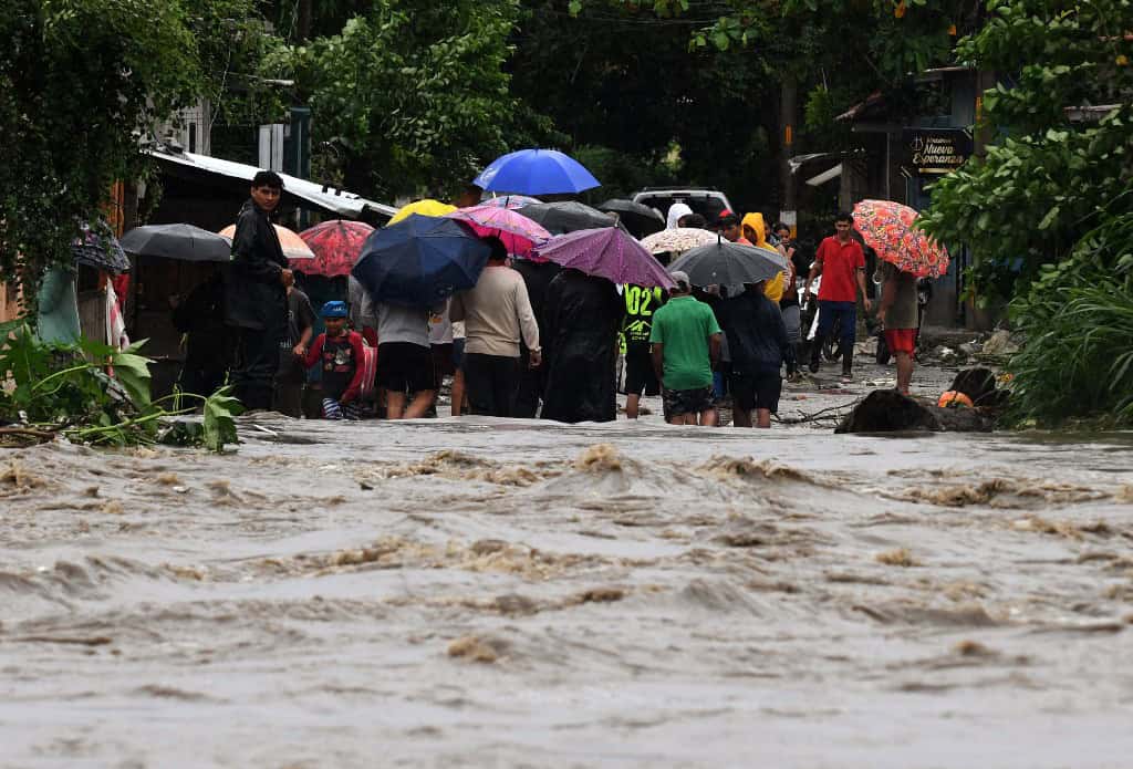 Tropical Storm Sara Flooding in Honduras