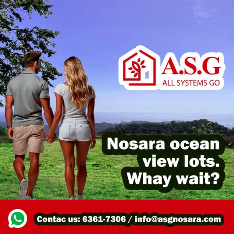 San Juan Nosara, Guanacaste. Costa Rica Ocean View Property!