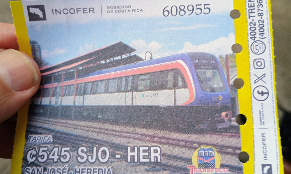 Costa Rica Train Ticket