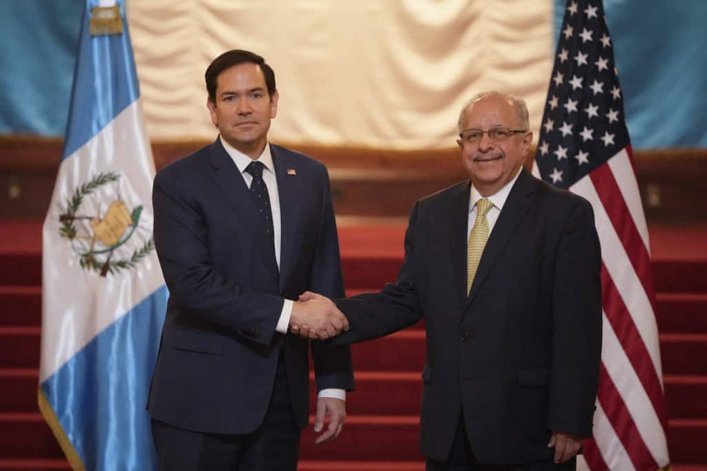 US Secretary of State Rubio in Guatemala