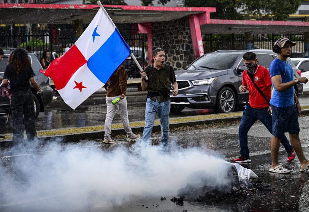 Panama Protest over Canal Takeover Threat