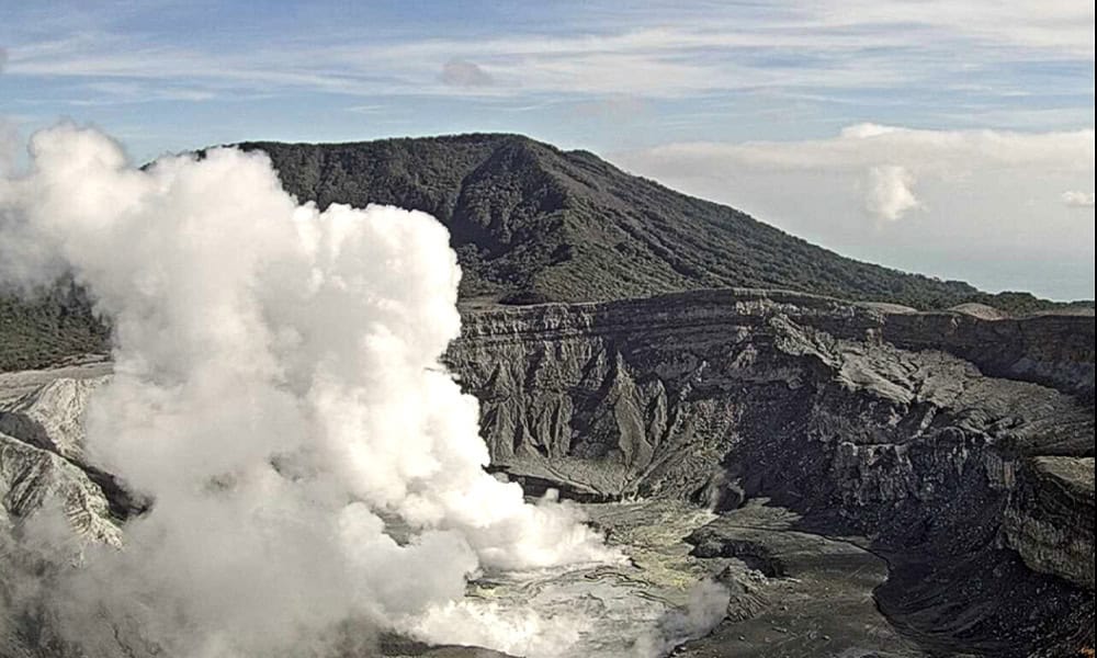 Costa Rica's Poas Volcano Activity