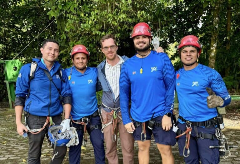 Actor Benedict Cumberbatch Enjoys Family Getaway in Costa Rica