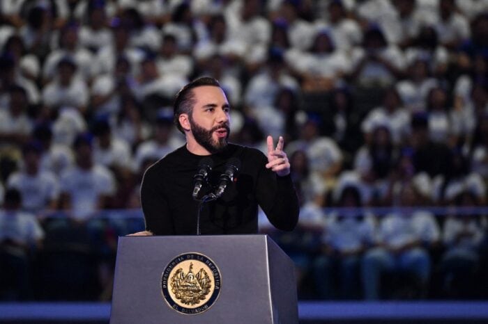 El Salvador's President Nayib Bukele