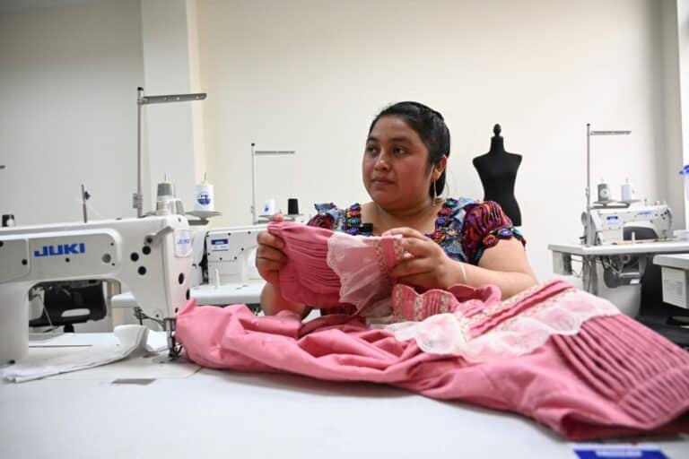 Scholarship in Tailoring Saves Guatemalan Mother from Risky Emigration