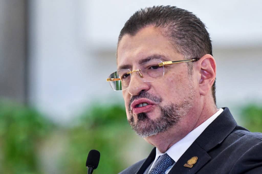 Costa Rica's President Rodrigo Chaves