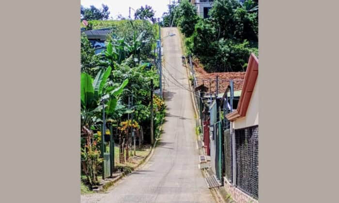 Costa Rica Steepest Hill
