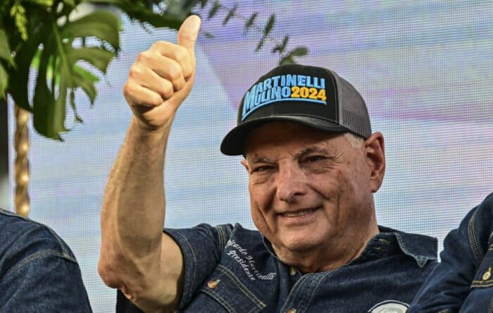 Former Panamanian president Ricardo Martinelli