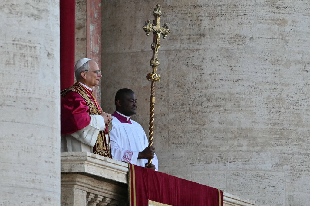 Newly elected Pope Robert Francis Prevost