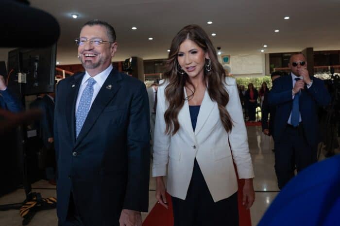 U.S. Secretary Noem in Costa Rica