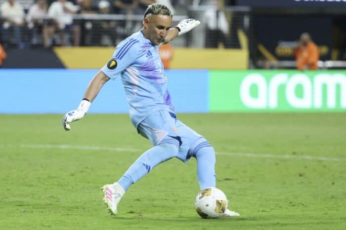 Costa Rica Goalie Keylor Navas at CONCACAF