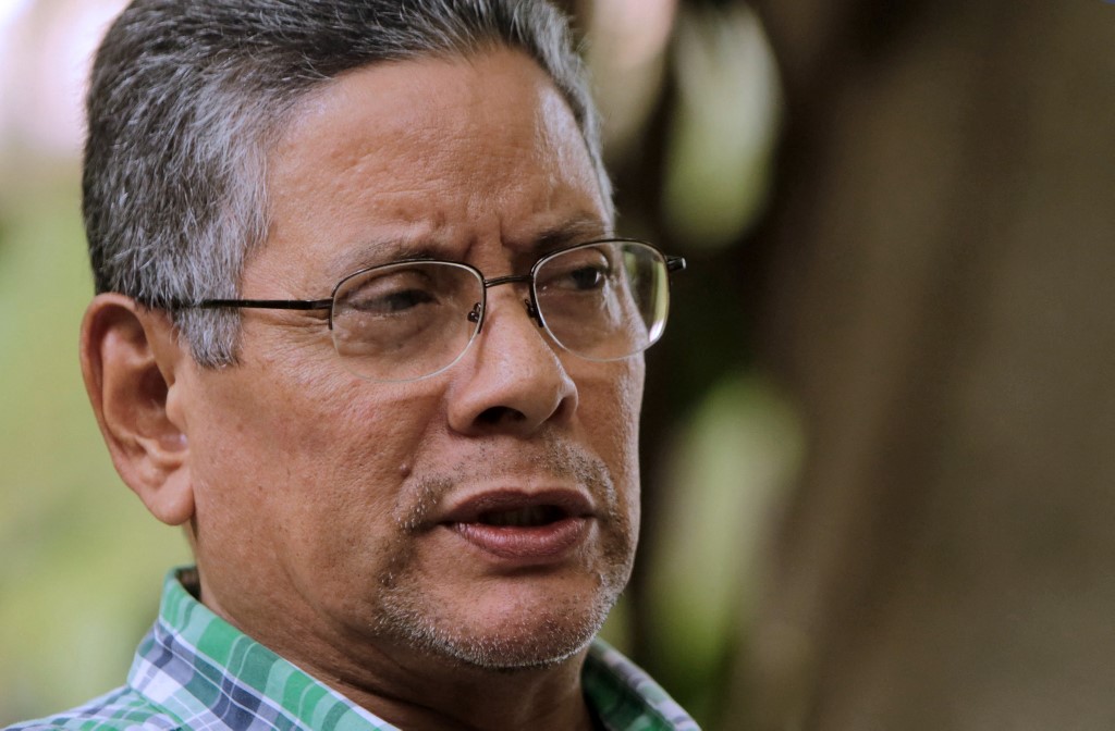 Assassinated Nicaraguan Retired Major Roberto Samcam,