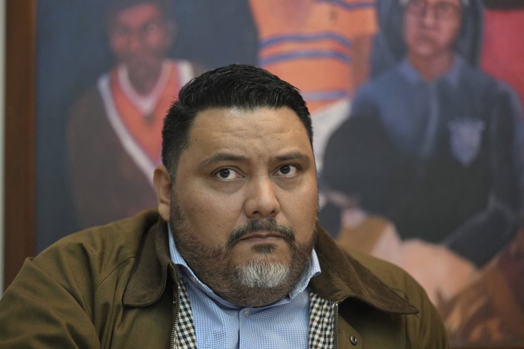 Director of research of the NGO Cristosal, Rene Valiente,