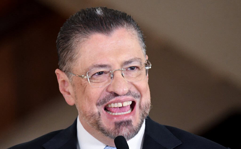 Costa Rica's President Rodrigo Chaves