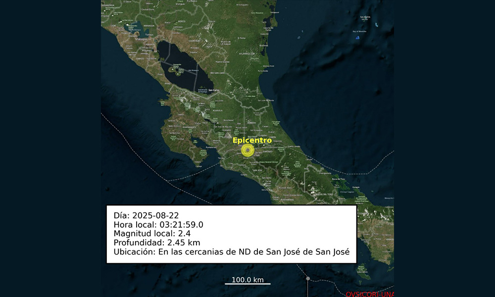 Costa Rica Central Valley Earthquake