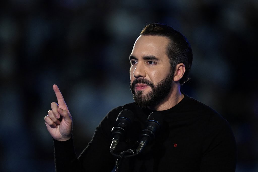 El Salvador's President Nayib Bukele