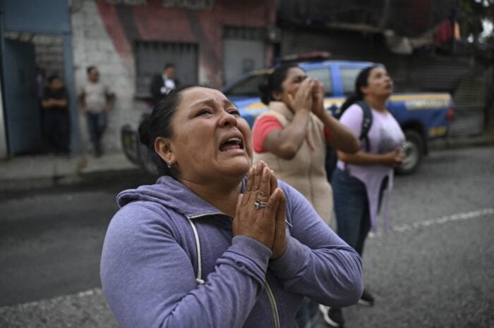 Mother of inmate during Guatemala Prison Riot