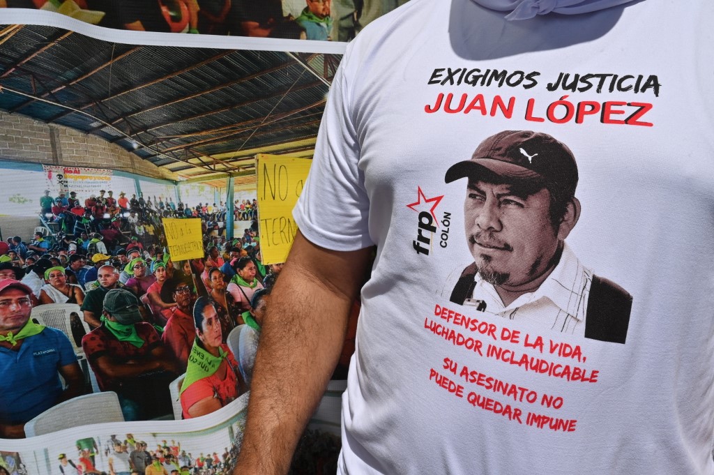Honduras Juan Lopez Protest