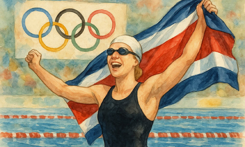 Costa Rica Gold Medal Swimmer Claudia Poll