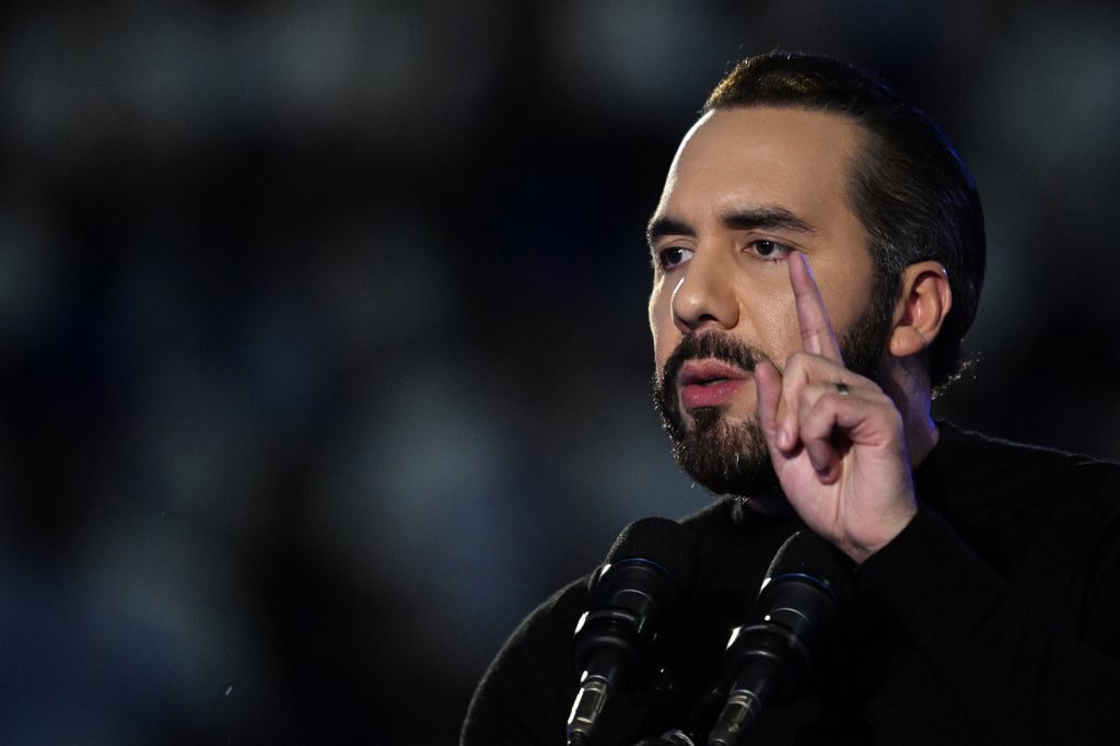 El Salvador's President Nayib Bukele