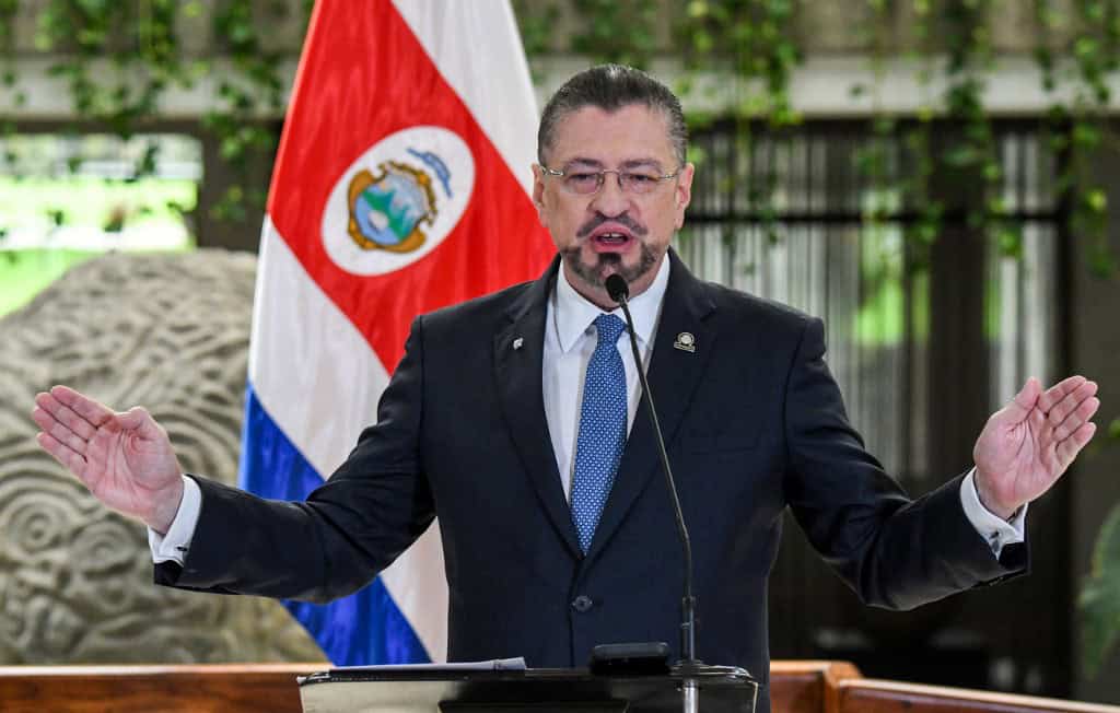 Costa Rica's President Rodrigo
