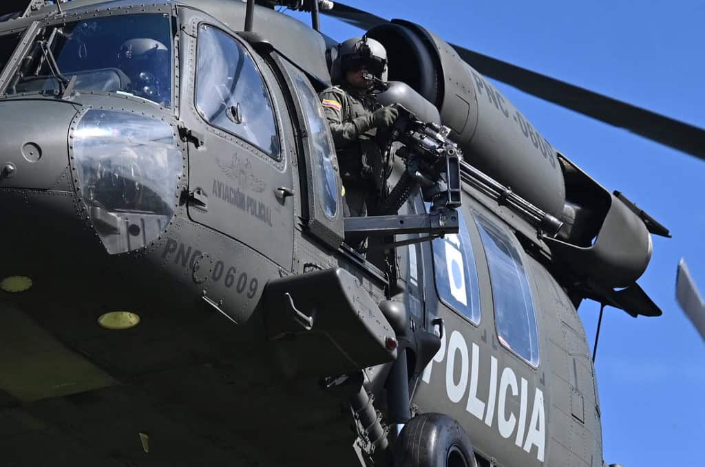 Colombia Military Helicopter