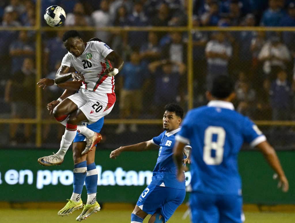 El Salvador vs Suriname Soccer