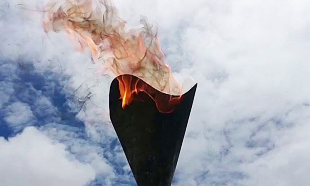 Costa Rica Independence Day Torch
